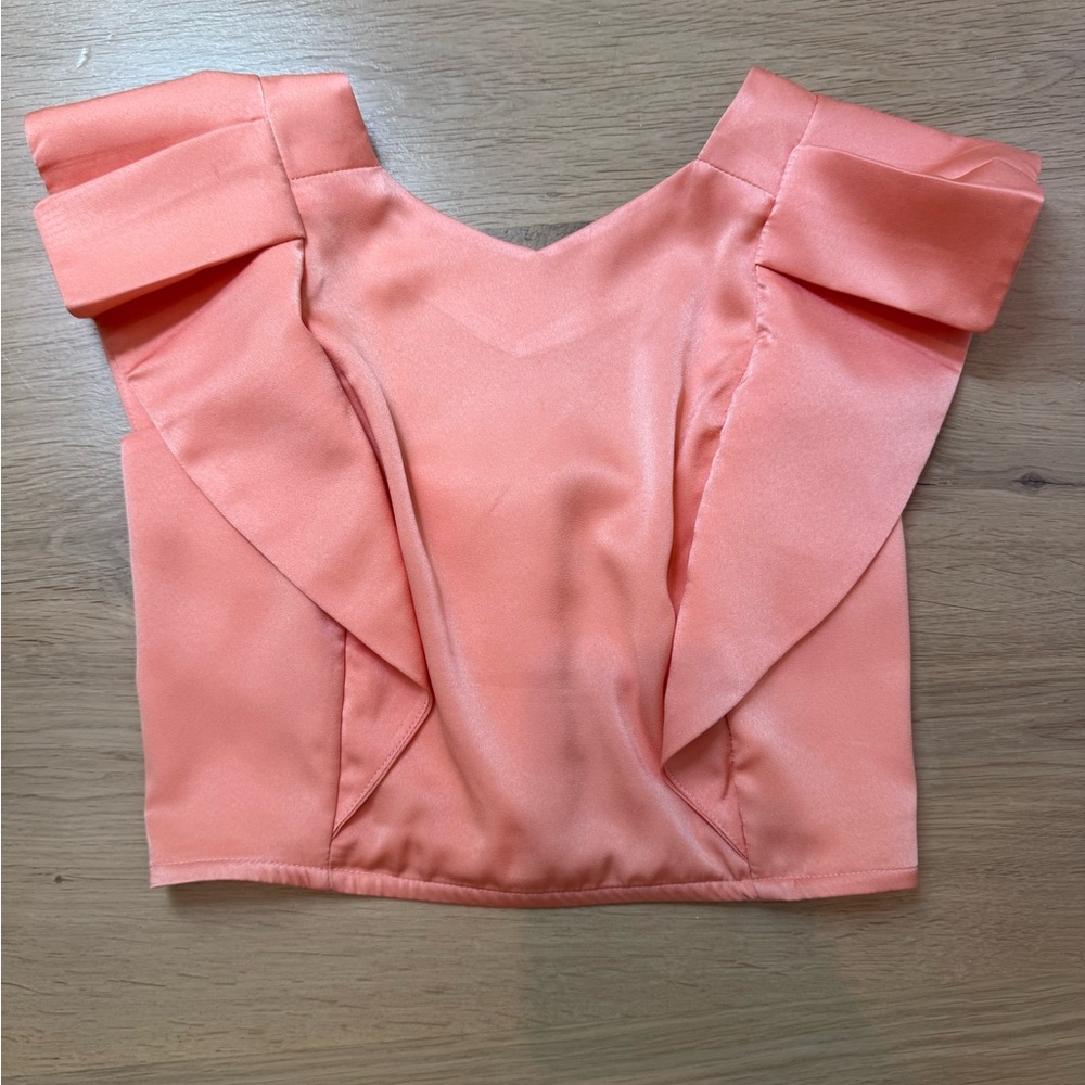 Chic Peach Women's Blouse